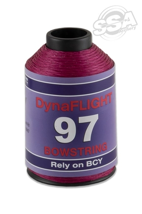BCY Dyna Flight 1 klos van 1/4 lbs Black Cherry - afb. 1
