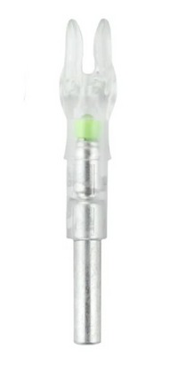 Nockturnal lichtgevende nok 4,2 mm 4.20 mm /0.166 inch Set 3 stuks Groen - afb. 1