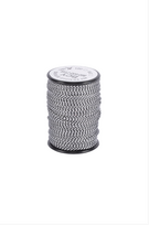 BCY 62 Braided  Center Serving White / Black - .018