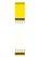 Bearpaw Standard Arrow Wrap (per piece) 1x Yellow Black White - afb. 1