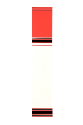 Bearpaw Standard Arrow Wrap (per piece) Red Black White - afb. 1