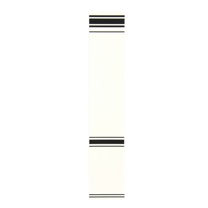 Bearpaw Standard Arrow Wrap (per piece) 1x White Black White - afb. 1