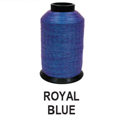 BCY String Yarn Traditonal Flight B55. 1/4lbs Royal Blue - afb. 1