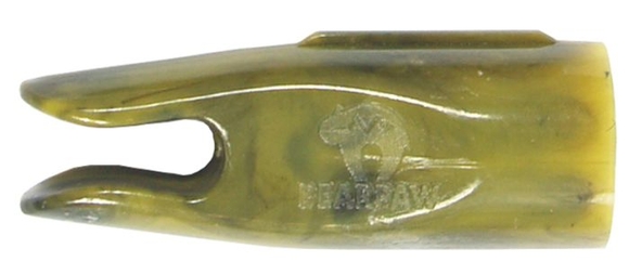 Bearpaw Tradtitonal Nok 11/32 en 5/16. 100 stuks 11/32 -Camo Groen - afb. 1