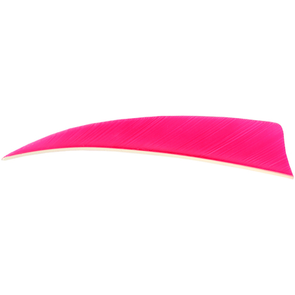 Natuur kalkoen  Veren 3" RW uni Shield FL. Roze - afb. 1