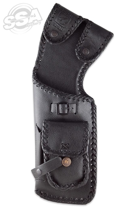 Buck Trail Holsterkoker AZTEC Zwart LH - afb. 1