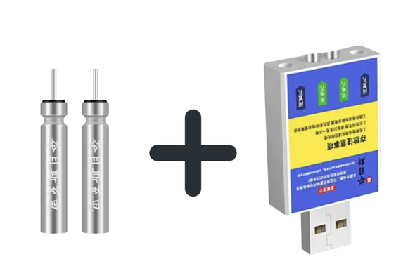 .Raven Rock Oplaadbaar lighting nok batterij systeem 6,22mm/0,245" Set van oplader en 2 batterijen - afb. 1