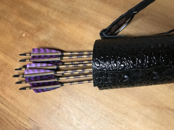 Croco Rug koker - afb. 3