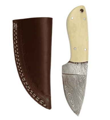 .Raven Rock  Messen Damast    1x Skinner Bone - afb. 8