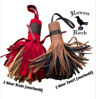 .Raven Rock  Pijl Reiniger/Pijl Poetser Leder 1x twee kleur bruin 