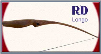 RD Archery Longo Longbow Standaard 64" - afb. 1