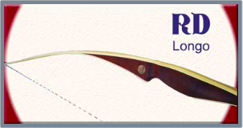 RD Archery Longo Longbow Standaard 64" - afb. 2