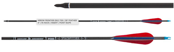 Skylon Carbon pijl Frontier 12 stuks Spine 700 29" - afb. 1