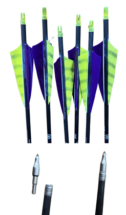 Bodnik Carbon pijl Marauder 1 stuks Spine 700 - afb. 1